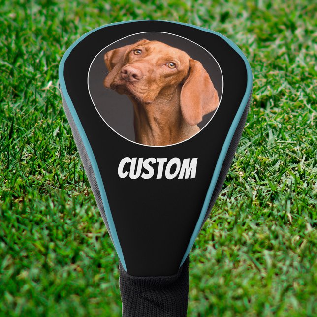 Custom Photo and Name / Text Funny Unique Novelty Golf Head Cover (Creator Uploaded)