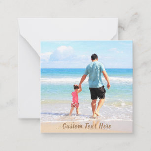 Custom Photo and Text Cards Your Own Design