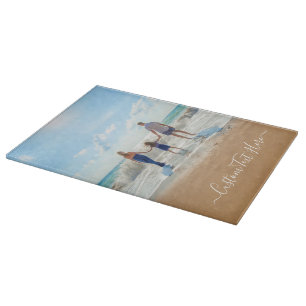 Custom Photo and Text Cutting Board - Your Design