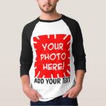 Custom photo and text long sleeve shirt<br><div class="desc">Custom photo and text long sleeve shirt</div>