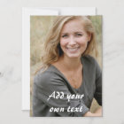 Custom. Photo and Text.