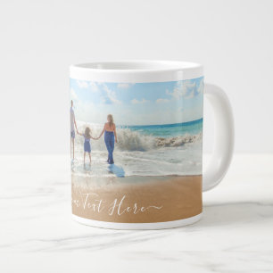 Custom Photo and Text Mug with Your Family Photos