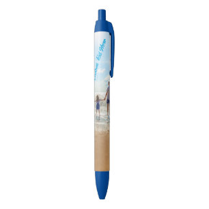Custom Photo and Text Pen with Your Photos Design