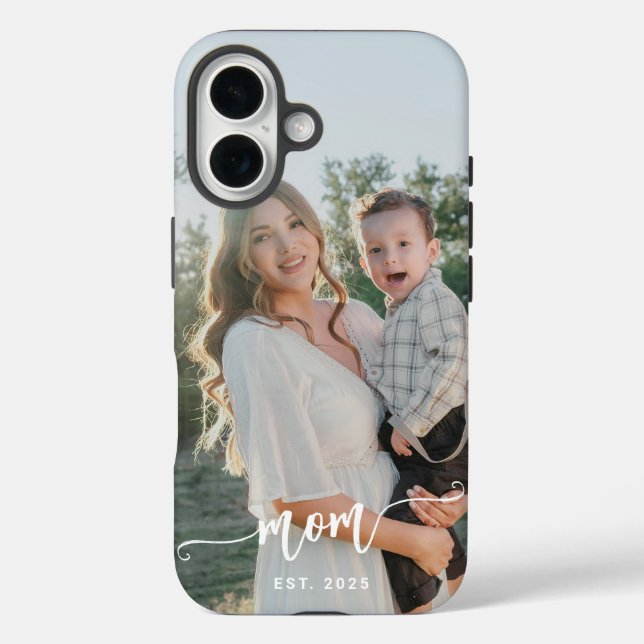 Custom photo and text personalised Case-Mate iPhone case (Back)