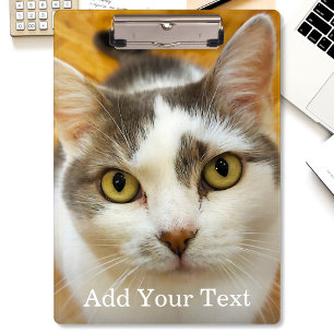 Custom Photo And Text Personalised Clipboard