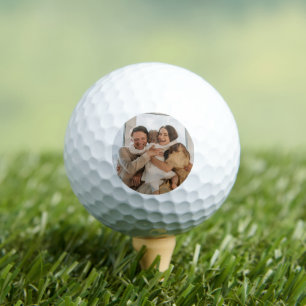 Custom photo and text Personalised Golf Balls