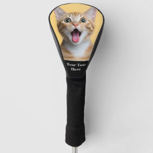 Custom Photo and Text Personalised Golf Head Cover