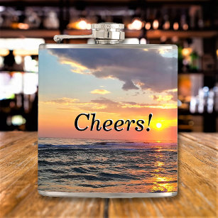 Custom Photo and Text Personalised Hip Flask