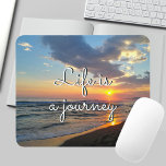 Custom Photo and Text Personalised Mouse Pad<br><div class="desc">Upload a photo, customise the text, and easily create your personalised mousepad. Click CUSTOMIZE to change the text colour or font type. You can TRANSFER this DESIGN on other Zazzle products and adjust it to fit most of the Zazzle items. Standard Studio designs are made in high-resolution vector graphics for...</div>