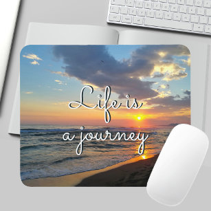 Custom Photo and Text Personalised Mouse Pad