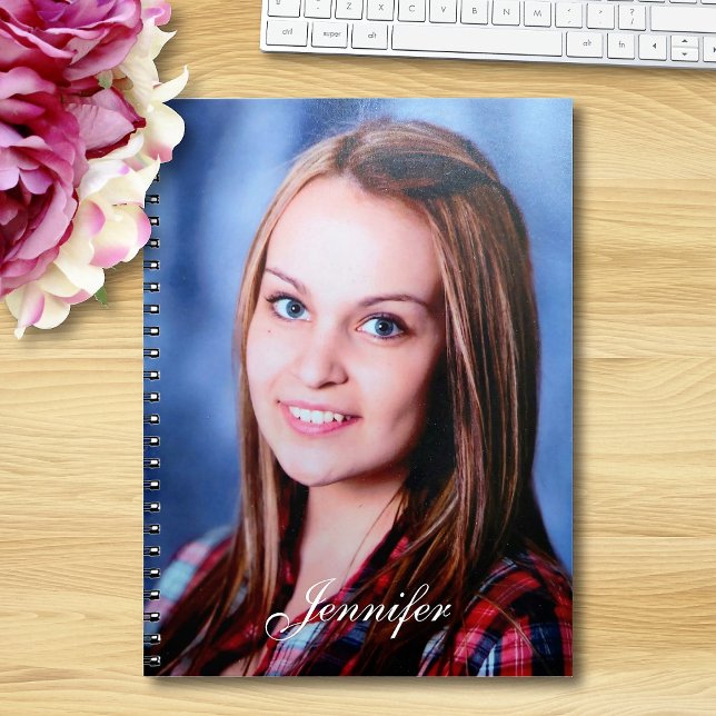Custom Photo and Text Personalised Notebook (Creator Uploaded)