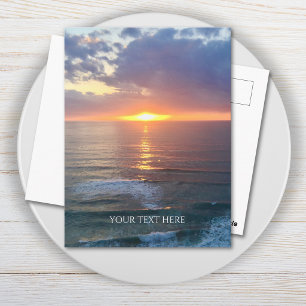 Custom Photo And Text Personalised Postcard