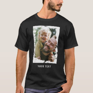 Custom Photo and Text Personalised T-Shirt