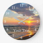 Custom Photo And Text Personalised Wall Clock