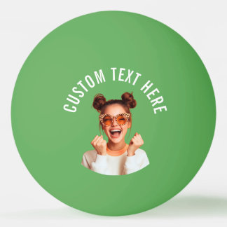 Custom Photo and Text Ping Pong Ball