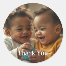 Custom Photo and Text Sticker