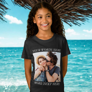 Custom Photo and Text T-Shirt