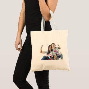 Custom Photo and Text. Tote Bag