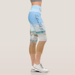 Custom Photo and Text - Unique Your Own Design -   Capri Leggings<br><div class="desc">Custom Photo and Text - Unique Your Own Design -  Personalised Family / Friends or Personal Gift - Add Your Text and Photo - Resize and move elements with customisation tool !</div>