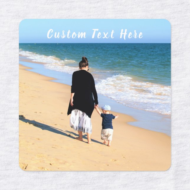 Custom Photo and Text - Your Own Design - Best MOM (Design 3)