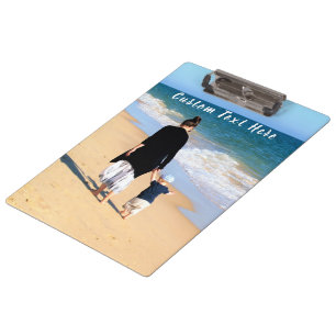 Custom Photo and Text - Your Own Design - Best MOM Clipboard