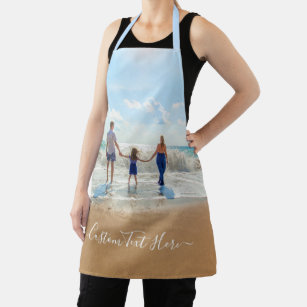 Custom Photo and Text - Your Own Design - Family Apron