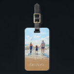 Custom Photo and Text - Your Own Design - Family Luggage Tag<br><div class="desc">Custom Photo and Text - Unique Your Own Design -  Personalised Family / Friends or Personal Gift - Add Your Text and Photo - Resize and move or remove and add elements - image / text with customisation tool !
Enjoy - Be Happy :)</div>