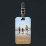 Custom Photo and Text - Your Own Design - Family Luggage Tag<br><div class="desc">Custom Photo and Text - Unique Your Own Design -  Personalised Family / Friends or Personal Gift - Add Your Text and Photo - Resize and move or remove and add elements - image / text with customisation tool !
Enjoy - Be Happy :)</div>