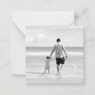 Custom Photo and Text - Your Own Design - Father's Card