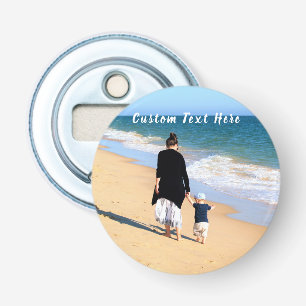 Custom Photo and Text - Your Own Design - For Mum Bottle Opener