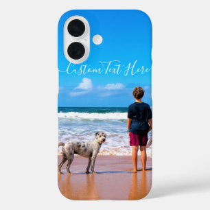 Custom Photo and Text - Your Own Design - Friends  iPhone 16 Case