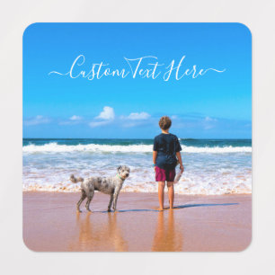Custom Photo and Text - Your Own Design - My Pet  