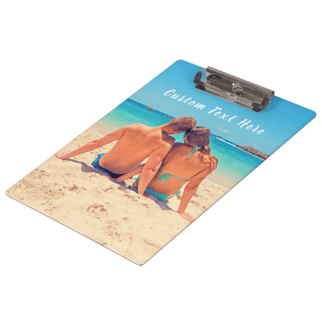 Custom Photo and Text - Your Own Design - Special  Clipboard (Angled)