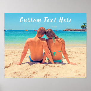 Custom Photo and Text - Your Own Design - Special Poster