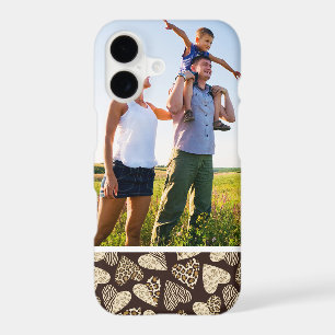Custom Photo Animal skin with hearts