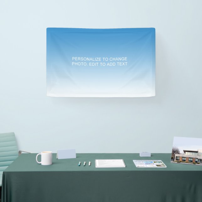 Custom Photo Artwork Birthday Party Trade Show Banner (Tradeshow)