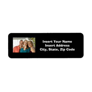 Custom Photo Avery Address Label