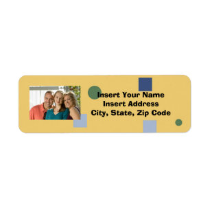 Custom Photo Avery Address Label
