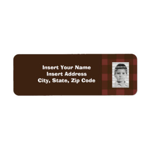 Custom Photo Avery Address Label