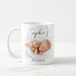 Custom Photo Baby Mama Mug