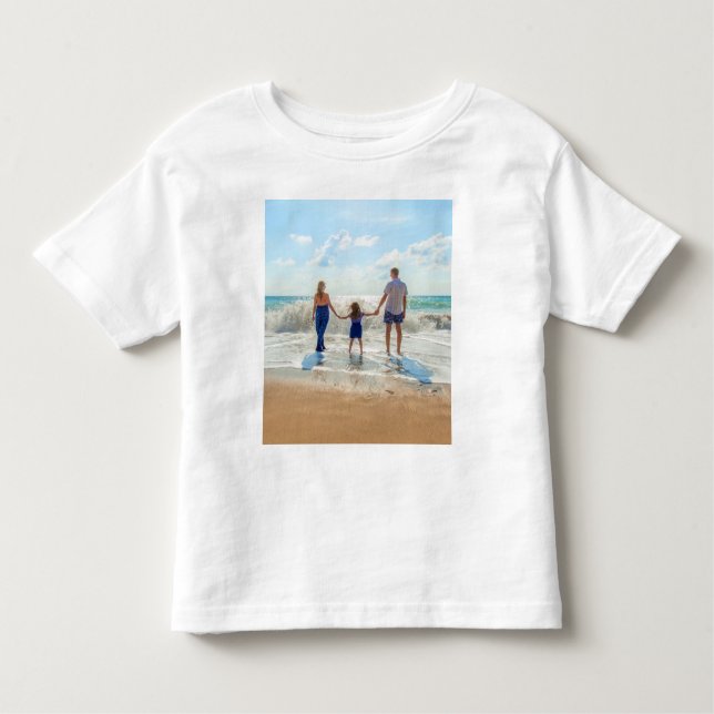 Custom Photo Baby T-Shirt with Your Photos (Front)