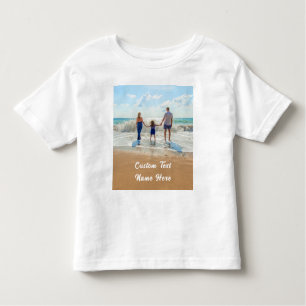Custom Photo Baby T-Shirt Your Photos and Text