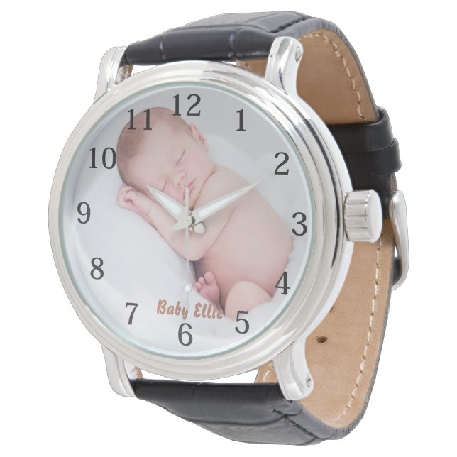 Custom Photo Baby Watch (Angled)