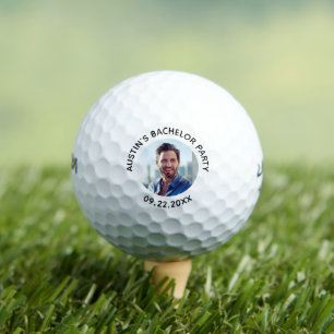 Custom Photo Bachelor Party Personalised Golf Balls