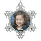 Custom photo ball ornament