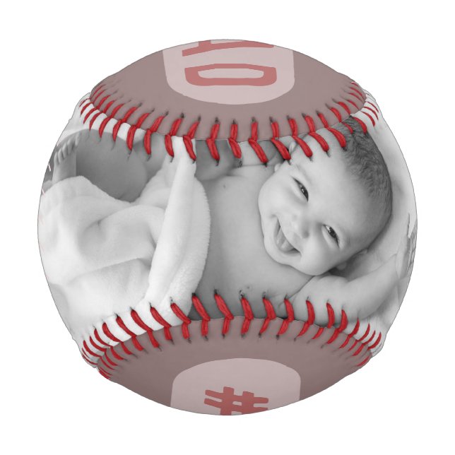 Custom Photo Baseball (Front)
