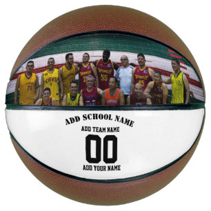 Custom Photo Basketball - Personalised Ball Gift