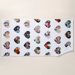 Custom Photo Beach Towel
