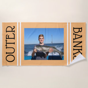 Custom photo beach towel - personalized gift