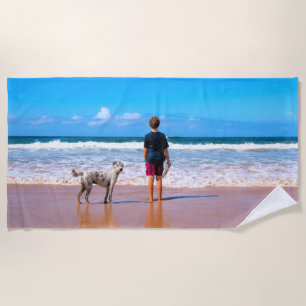 Custom Photo Beach Towel with Your Photos